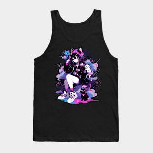 Cat beauty Tank Top